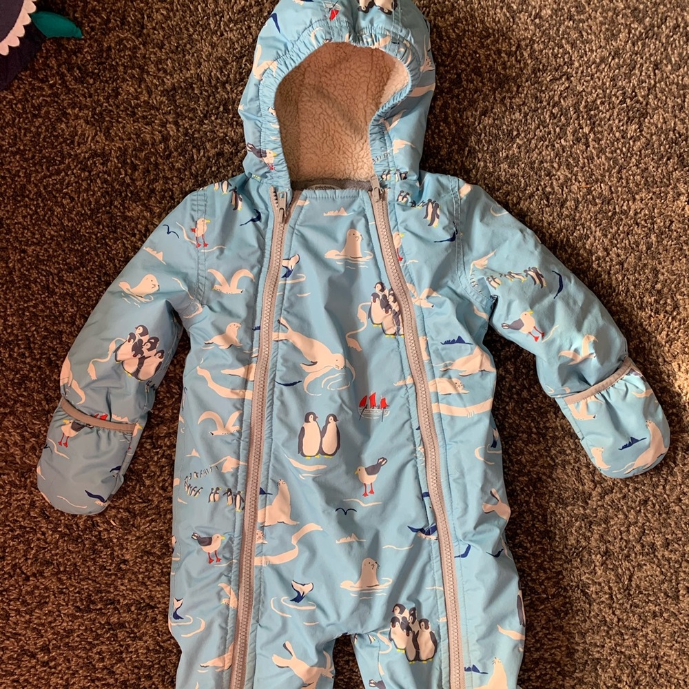 Mini Boden Waterproof Snowsuit